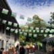 Stands vaudois et visiteurs à la Fête des Fêtes de Ballenberg