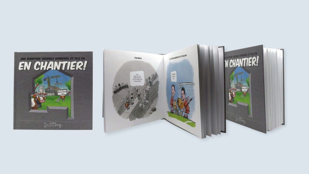 Livre réalisé pour Demierre SA – projet Swiss Creative