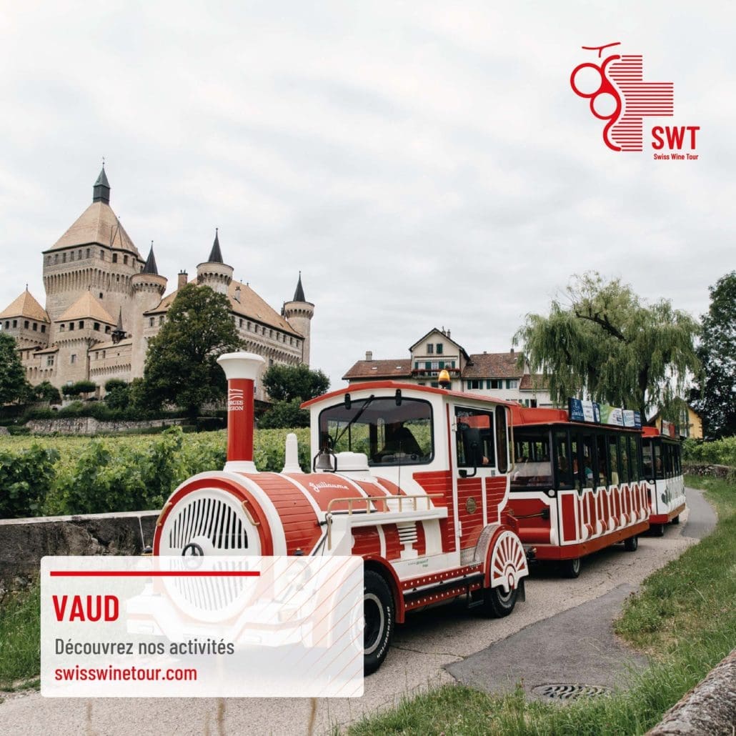 Publication Swiss Wine Tour pour promouvoir ses activités