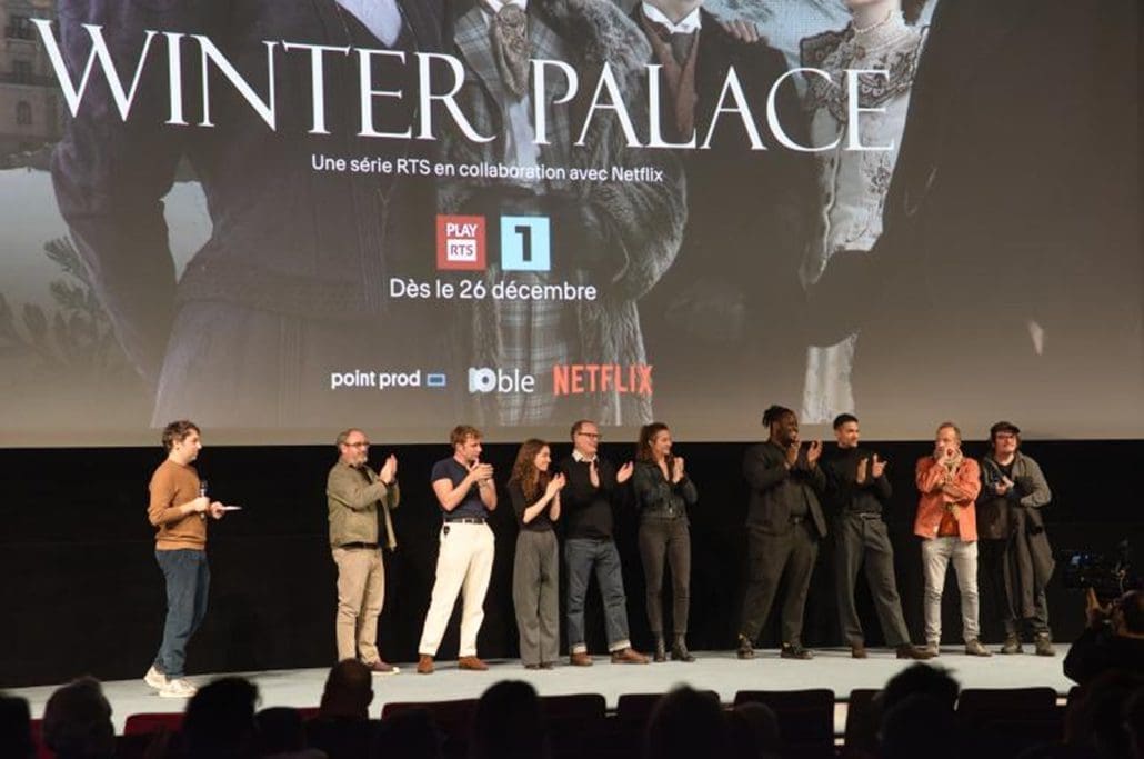 Avant-première de la série Winter Palace organisée par la RTS