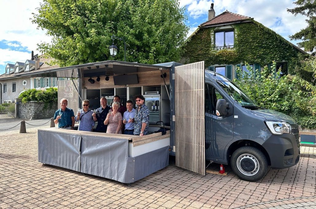 Cérémonie d’inauguration du Wine Truck des Vins de La Côte